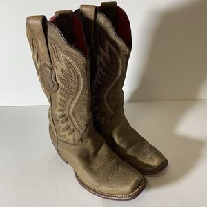 Los Altos Boots Womens 8M Dubai Cowhide Western Cowgirl Dance Casual